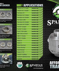 Installation guide and specifications for Spartan Locker For Dana 30 27-Spline Axles With 9310 Steel, 100 Percent Lockup.