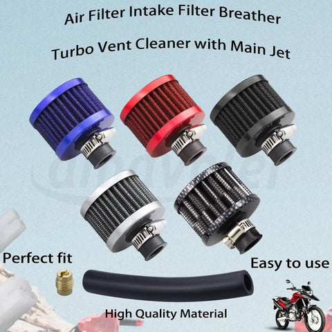 Air Filter Intake Breather Turbo Cleaner With Main Jet Parts Fits Predator 212cc 196cc 6.5 HP GX160 GX200 trail bike kit