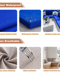 Custom Bench Cushions For Indoor Furniture And Outdoor Patio, Totally Customizable Size Thickness Shape Fabric Color Piping And Non Slip Fixing, 75D Foam Seat Cushions For Bay Windows Kitchen Nook Benches Mudrooms And Sofas in various materials and settings.