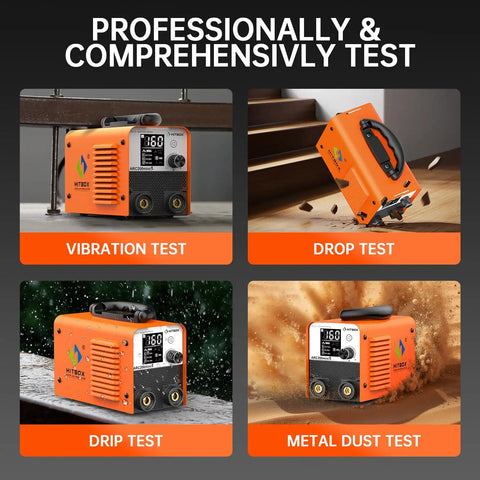 110V Digital Display Stick Welder Beefy 200A Output 60 Percent Duty Cycle Arc Lift TIG Inverter LCD Screen tested for durability