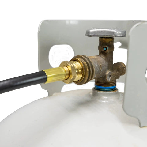 Buddy Series 10 Foot Propane Hose Assembly for Portable Heaters with POL Connection Direct to Tank, No Oil Leach Ends