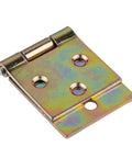 No Sweat Zinc Plated Steel Drop Leaf Hinges For Folding Tables With Solid Hold Mounting Screws for furniture projects.