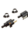 Quick Disconnect Fuel Line Connector Kit For Mercury Mariner And Force Outboards 804787Q with engine-end connectors and hose clamps