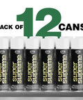 Traffic Marking Spray Paint 18oz 12-Pack White Quick-Dry Formula for roads, parking lots, sidewalks, durable and weather-resistant.