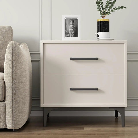 White cabinet with 30 Pack Black Square Bar Cabinet Pulls Stainless Steel Modern Hardware For Kitchen And Bathroom Cabinets Center To Center 7 And A Half Inches 192mm Hollow Construction Lightweight Durable Dope installed, next to a sofa.