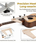 Guitar Neck Removal Tool Kit For Quick Luthier Repairs With Template on acoustic guitar