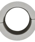 Front view of Heavy Duty 4 Pack Split Collar Tube Clamp For UTV Roll Cages Weldable Or Bolt On Mount Fits One And Three Quarter Inch OD Tubing