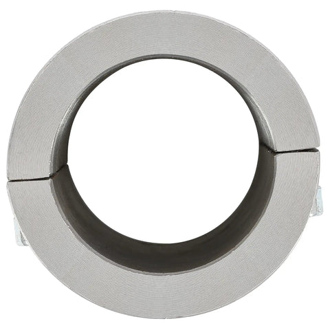 Front view of Heavy Duty 4 Pack Split Collar Tube Clamp For UTV Roll Cages Weldable Or Bolt On Mount Fits One And Three Quarter Inch OD Tubing