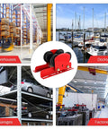 Electric Hoist Manual Trolley 1 Ton Heavy Duty I Beam Overhead Trolley for warehouses, docks, garages, and factories