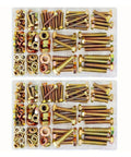 236 Piece Heavy Duty Bolts Nuts Assortment Kit With Hex Screws And Washers For Easy Strong Frame And Equipment Assembly Sorted For Quick Finding And Everyday Maintenance