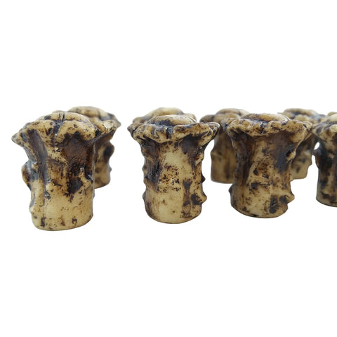 Rustic Antler Drawer Knobs 12 Pack For Cabin Lodge Decor With Screws Deer Antler Cabinet Pulls For Dresser Kitchen Woodsy Style