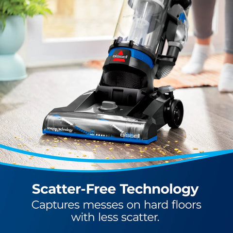 Straight Up Powerful Upright Vacuum Cleaner With Extending Wand And Massive Dust Bin For Carpets And Hardwood Floors Delivers Serious Suction Plus OnePass Tech for clean floors and reduced mess.