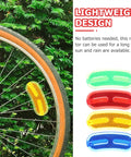 20 Pack Bike Wheel Reflectors For Spokes, Compact Replaceable Reflective Signs, Lightweight Bicycle Safety Gear for Night Riding on bicycle wheel