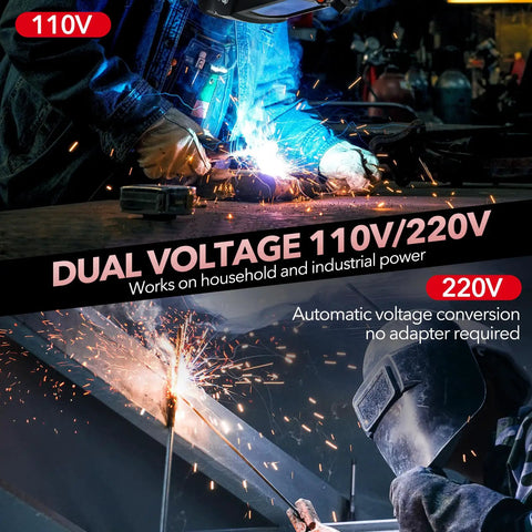 255A MMA Welder Dual Voltage 110V To 220V Portable Arc Welding Machine With IGBT Digital Display Hot Start For Stick Electrode Welding Your Go To Workhorse For Outdoor Repairs Farm And Home DIY in use.
