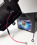 Heavy Duty Bulletproof U1 Marine Battery Box For Trolling Motors And Lithium Batteries With Dual Usb Charging Ports Built In Voltmeter internal wiring detail.