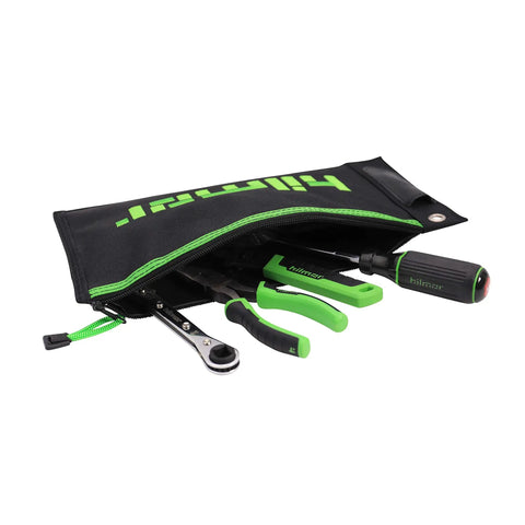 No Stress Waterproof Zipper Storage Pouch For Small HVAC Tools And Accessories Badass Inner Liner Shields Gear From Wet Conditions Slick Load Out Organizer Punch Swage Holder Road Ready