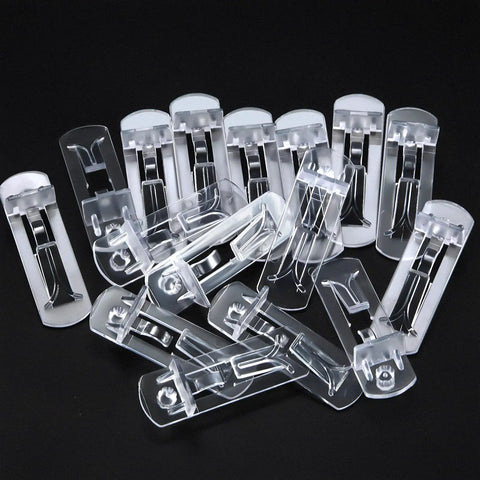 Locking Plastic Shelf Pins 5mm For Kitchen Cabinets And Furniture No Brainer Install Self Locking Bracket Clips One Quarter Inch By Five Eighths Inch Thick Shelving Durable Ten Pack Easy Install For Adjustable Shelves