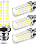 LED Corn Bulb 150W Equivalent 2500 Lumens 6500K Cool Daylight White Non Dimmable E26/E27 Base Pack Of 4
