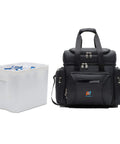 Beefy Extra Large Cooler Bag With Leakproof Hard Liner Bucket 14 By 13 By 9 And A Half Inches Black Polyester 1680D Fabric