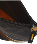 Close-up of black Multi Purpose Zip Bags For Tools And Gear 2 Pack Built Tough For On The Job Storage Pouches zipper