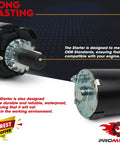 Close-up of 14 Tooth Starter Motor Replaces Cub Cadet 1000 Series And More For LT1040 LT1042 LT1045 showing gear mechanism.