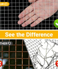 Comparison of Heavy Duty 16 Inch By 10 Foot Half Inch 19 Gauge Galvanized Welded Chicken Wire Mesh Roll for strength and durability