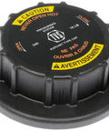 Close-up of Coolant Reservoir Cap Direct Replacement For Select Ford Lincoln Mercury Vehicles, OE Style Fit, Durable Seal