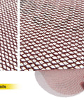 Detail view of 6 inch mesh sanding disc showcasing flexible mesh material for dust-free grinding jobs, part of Kickstart Your DIY With 20 Piece Ultra Heavy Duty 6 Inch Mesh Sanding Discs For Smooth Grind Jobs On Wood And Metal Plus Super Clean Workspace Thanks To Hook Loop Design.