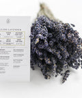 Certified Organic Herb Seed Pack, Ten Pack, Non GMO Heirloom Varieties With Seed Starting Video Guide For Homegrown Basil, Cilantro, Oregano, Thyme, Parsley, Lavender, Chives, Sage And Dill For Indoor And Outdoor Gardening displayed with English Lavender seed packet and dried lavender flowers