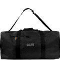 Heavy Duty 110L 30 Inch Duffel Bag For Cargo Gear Made From Water Resistant Polyester With End Handles Extra Durable Black Tote