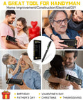 Fathers Day Gift For Dad And Men 9 In 1 Multitool Pen With LED Light Stylus Ruler Bubble Level Bottle Opener Screwdrivers And Ballpoint