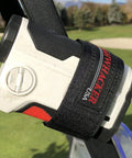 Magnetic Rangefinder Strap For Golf Carts And Rails Adjustable Mount Holder With Ultra Strong Magnets on golf cart rail
