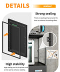 Heavy Duty Multi Shelf 3D Printer Stand With Smart Active Dehumidifying Filament Dry Box, strong sealing details