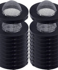 20 Pack Stainless Steel Hose Filter Washers With Screen Inlet Strainer For 3/4 Inch Garden Hose Connector And 5/8 Inch Washing Machine, Pro Grade Inline Water Filter Set displayed in two stacks