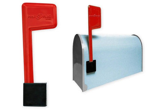 Universal Peel And Stick Mailbox Flag Replacement No Tools Needed Fits Any Mailbox Easy Install Rustproof Powder Coated Metal Sticks To Wood Metal Plastic And Other Smooth Surfaces