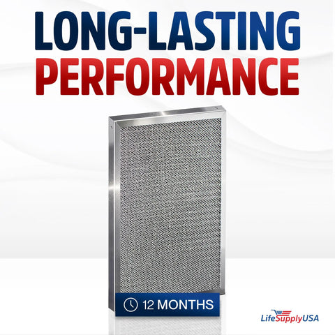 20x30x1 Go To Electrostatic Air Filter MERV 8 Washable Reusable Furnace HVAC Central Heating Cooling Energy Saving