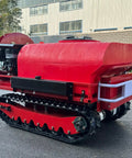 Remote Control Crawler Sprayer Tracked Tank Ag Rig For Farms Heavy Duty Precision Liquid Dispensing Equipment Professional Gardening And Pest Management Tool High Performance Machine, side view showcasing rugged tracks.