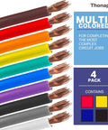12 Gauge Copper Clad Aluminum Automotive Wire Kit, 100 Ft Per Roll, 12 AWG Stranded Cable, 10 Color Coded Pack