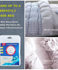 Iron On Duvet Snaps For Comforter Keeps Your Duvet In Place All Night 16 Pack Bed Clips Prevent Shifting Inside Duvet Covers