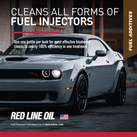 Shift Gears Into Clean Mode With This Badass Complete Fuel System Cleaner And Injector Treatment For Carburetors Halts Rust Dissolves Residue For Crisp Engine Response, gray muscle car in focus.