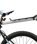 Seatpost Mounted Rear Bike Rack with Quick Release on 26 Inch Frame, Lightweight Anodized Aluminum Cargo Carrier