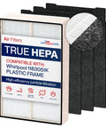 HEPA And 4 Carbon Pre Filters Set For Whispure Air Purifiers AP150 AP250 And Sears Kenmore 83353 83374 83234 Replacement Filtration Pack