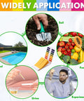 Ultimate 50 Pack pH Test Strips Kit 1 To 14 Universal Range used for testing soil, pool water, food, urine, and experiments