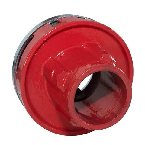 1-1/2 Inch Ratchet Pipe Threader Die Head Replacement Fits Most Ratchet Pipe Threader Kits For Galvanized And Iron Pipes Durable Cast Iron Construction Not For Stainless Steel DIY Handyman Grade Tool Accessory red die head