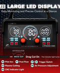 Close-up of APEX DC8502 Drag-Cut Shield Set for LTP8500 Plasma Cutter Replacement Kit display screen.