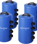 Heavy Duty Pro Grade Canopy Weight Bags Set of 4 20 Liter Water or Sand Weights for Pop Up Canopies Gazebos Tents and Shelters