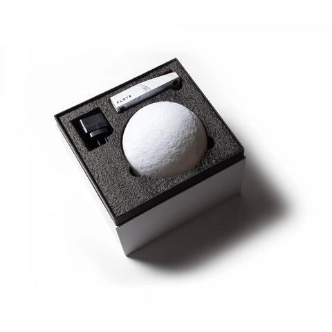 Levitating Moon Lamp With Nonstop Rotation packed in foam box, magnetic levitation light with accessories, touch control night light