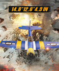 HQ089 RC Plane For Kids And Adults Easy To Fly Remote Control Airplane And RC Helicopter With 6 Axis Gyro, in explosive scene