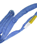 Blue Six Foot Polyester Endless Round Sling For Lifting Towing And Recovery ENR Sling Heavy Duty Beefy Rigging Gear