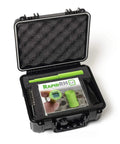 Concrete Moisture Test Starter Kit With L6 Smart Sensors And Fahrenheit Reader ASTM F2170 Compliant, Ideal For Contractors And Flooring Pros, Includes 5 L6 Sensors, 2 Smart Logger V2 Humidity And Temperature Recorders, Drill Bit, Insertion Tool, Case in black case